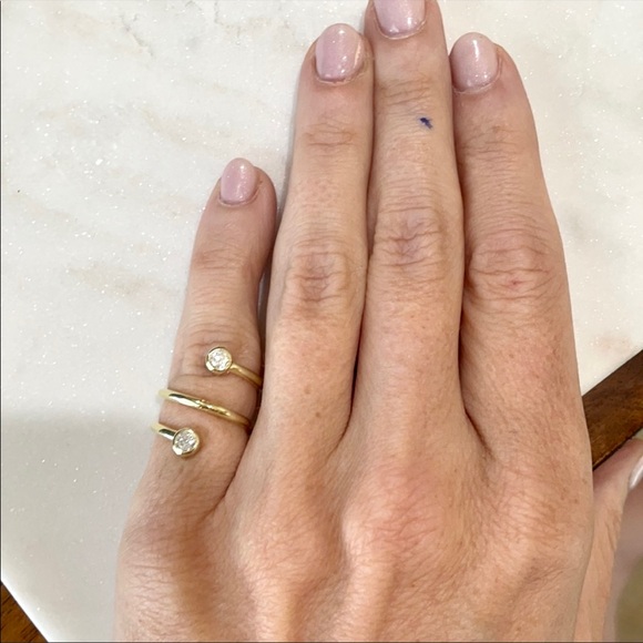 Double Star Ring/ Toe Ring - Picture 9 of 11